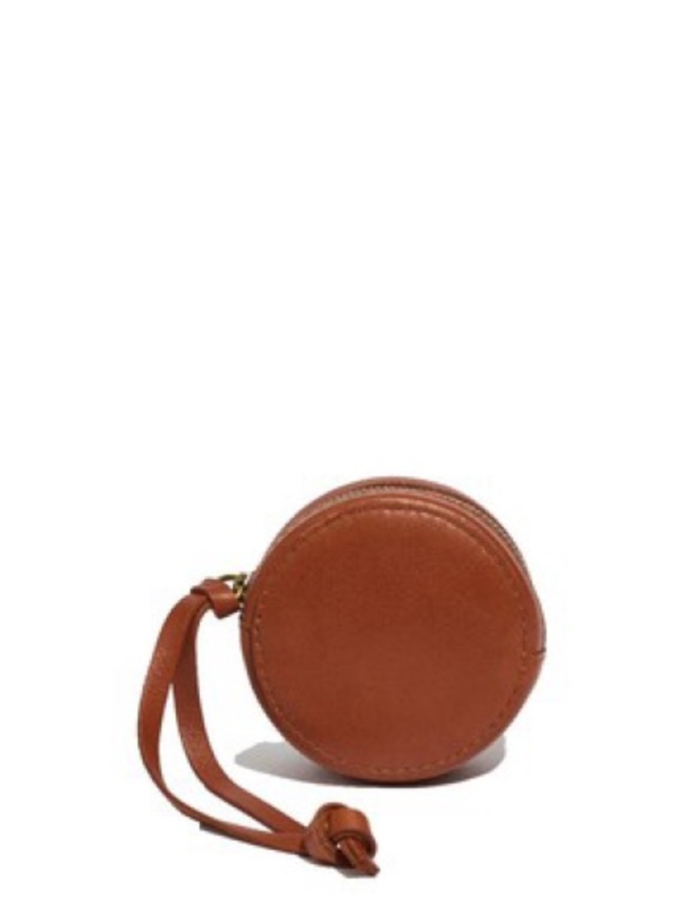 Madewell Bag Leather Earbud Circle Pouch